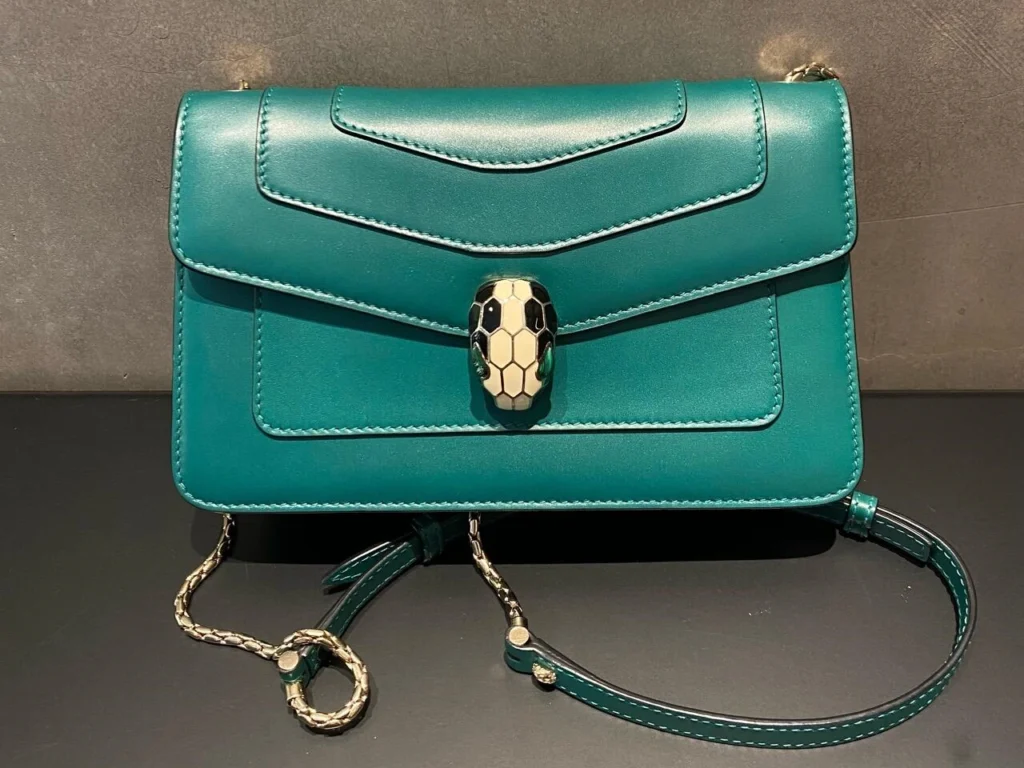 Bvlgari Bags Eye-Catching Snake-Head Bags