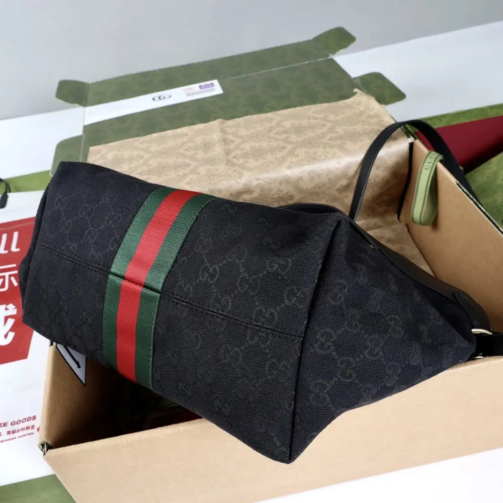 Gucci Giglio Small Tote Bag-Bottom View