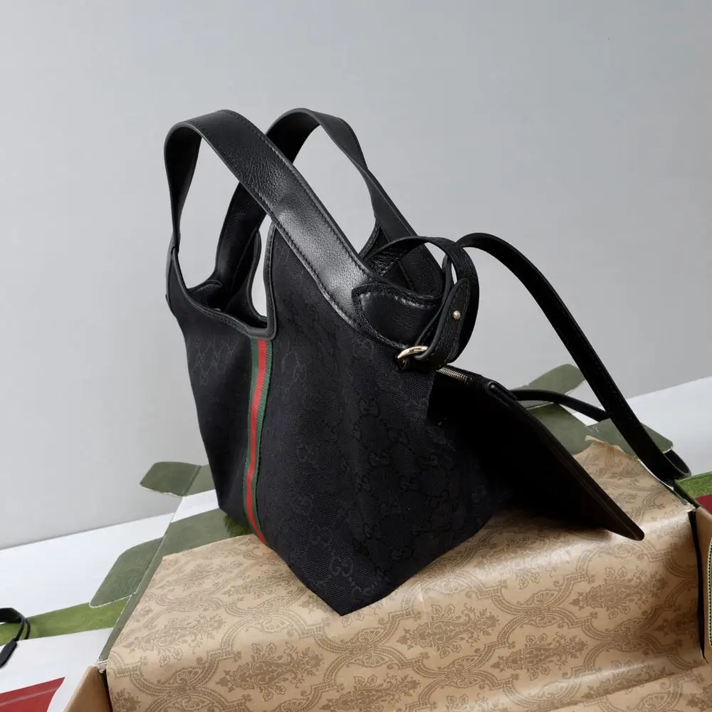 Gucci Giglio Small Tote Bag—Side View