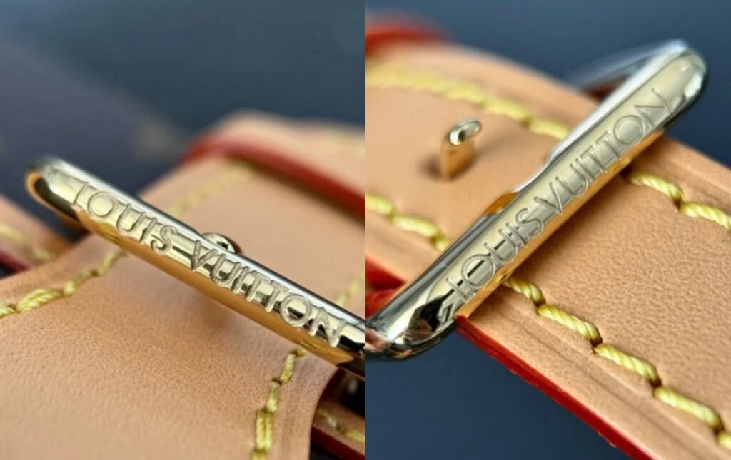 Metal Clasp and LV Hardware Details