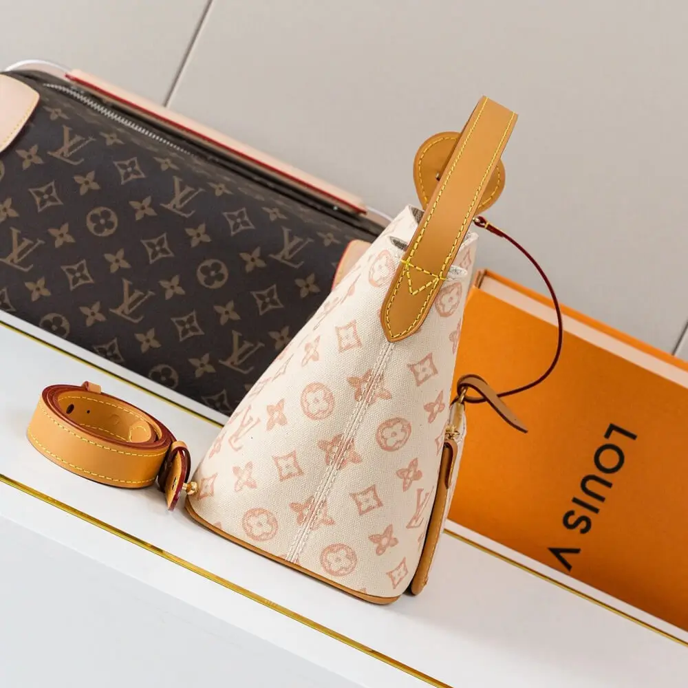 Side View of an LV Replica Bag