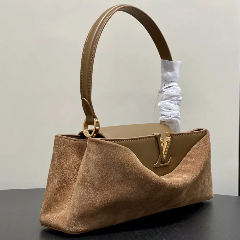 Side View of the LV Capucines Edito